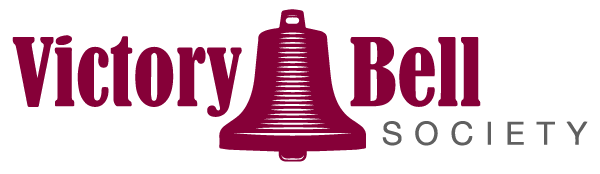 Victory Bell Society: Victory Bell Society logo in maroon and grey.